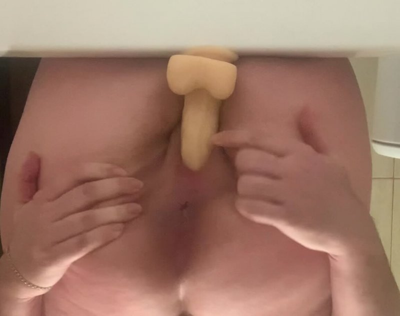 spoon in anus with Hot KinkyVixen — anus tube video
